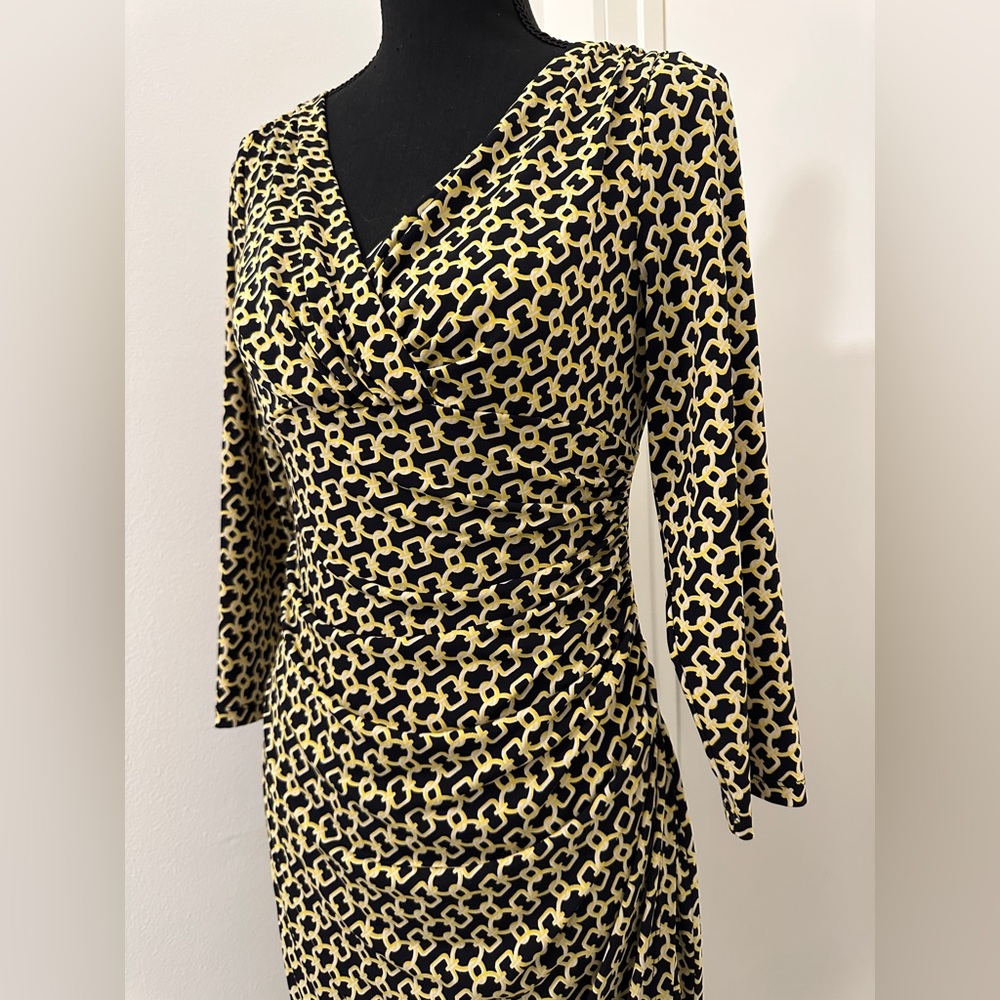 Ralph Lauren Chain Print Dress Size 4